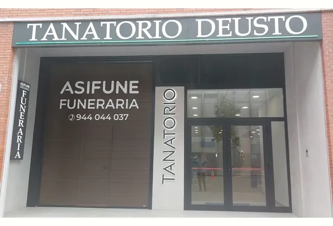 Fachada del Tanatorio Deusto Asifune de Bilbao